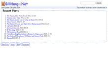 Tablet Screenshot of billhung.net